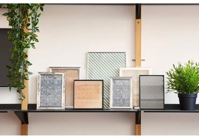 Cornice in metallo da appoggio/parete in argento 20,5x30,5 cm Sweet Memory - Zilverstad