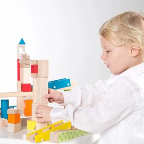 Pista per palline in legno Marble Run - Roba