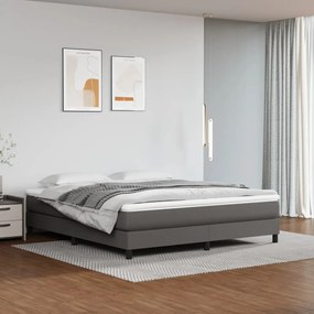 Materasso A Molle Grigio 160x200x20 Cm İn Similpelle /