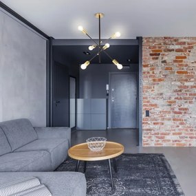 Rabalux 2104 - Lampadario a sospensione con supporto rigido LANNY 6xE27/15W/230V