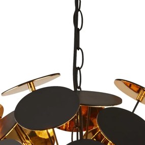 Searchlight 3074-4BG - Lampadario a sospensione DISCUS, 4xE14/60W/230V