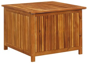 Contenitore da giardino 75x75x58 cm in legno massello di acacia