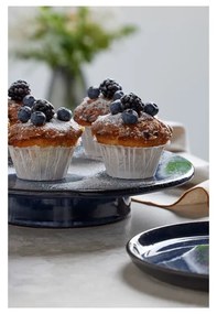 Vassoio per torte in ceramica Gastro Dark Blue – Bitz