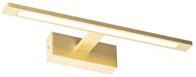 Applique da parete in ottone 41,5 cm con LED IP44 - Jerre