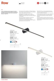 Redo 01-4036 - Illuminazione a LED per specchi da bagno ROW LED/18W/230V 90cm IP44 nero