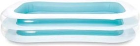 PISCINA GONFIABILE RETTANGOLARE FAMILY +6 ANNI cm.262x175X56h. peso kg.5,30 (56483) INTEX