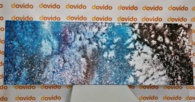 Quadro su tela – Astrazione con colori ad acquerello