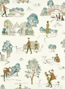 Sanderson Tapete 101 Dalmatians - Breeze Blue