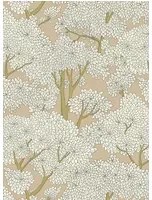 Josephine Munsey Carta da parati Stockend Woods - Stepping Stone/ Cotswold White