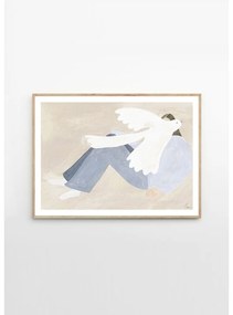 Poster 70x50 cm Bright Bird – Clara Schicketanz – The Poster Club