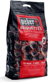 Sacco da 8 kg di Bricchetti Weber Cod. 17591