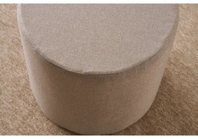 Pouf RONDO Ø 40 cm beige