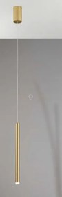 Sospensione led pype oro 5w 470lm cct 2,5x41x200cm led-pype-s1-oro