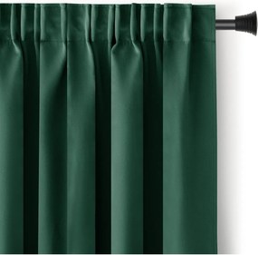 Tenda parzialmente oscurante verde scuro 140x175 cm Kierra – Restilo