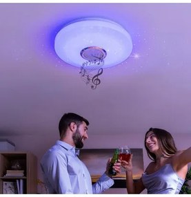 Lampada da Soffitto a LED con Altoparlante Lumavox InnovaGoods