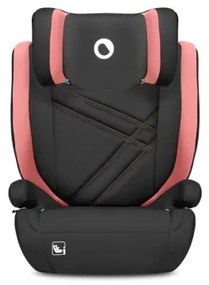 Lionelo - Seggiolino auto HUGO i-Dimensioni 100-150 cm nero/rosa