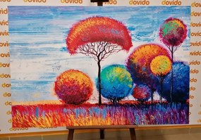 Stampa su tela – Bosco autunnale