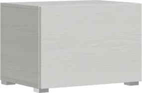Base ribalta con piedini 60x40 Isoka Bianco Frassino