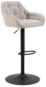 Set di 2 sgabelli da bar girevoli grigio chiaro 109 cm Brooke - Actona