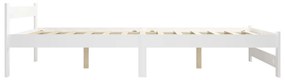 Giroletto in legno massello di pino bianco 180x200 cm