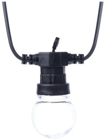 Catena decorativa LED per esterni 50xLED/10m IP44 trasparente