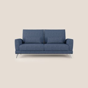 Tommy Divano relax con schienali traslanti in morbido tessuto fiammato T06 blu