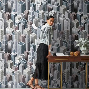 Fotomurale City, multicolor 159 x 280 cm