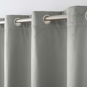 Tenda termoisolante grigia in velluto 140x260 cm Polarchic – douceur d'intérieur