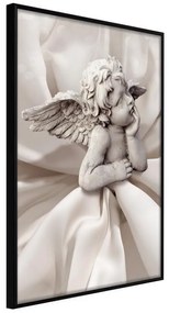 Poster  Little Angel  Cornice Quadri Cornice nera, Larghezza x Altezza Home decor 30x45