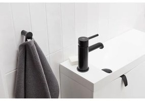 KFA Armatura 5032-815-81 - Rubinetto del lavandino + scarico MOZA 15,2 cm opaco nero