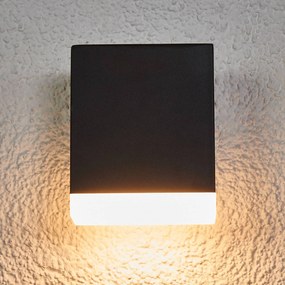Lindby Moderna applique LED da esterni Aya, nera