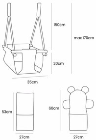 Altalena per bambini – Meowbaby