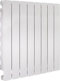 Termosifone in alluminio 8 elementi interasse 700 mm PRODIGE MODERN neutral white