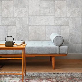 Fotomurale Piastrella cemento, grigio