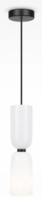 Maytoni MOD177PL-01W - Lampadario a sospensione con filo MEMORY 1xE14/40W/230V bianco
