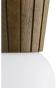 Argon 8974 - Plafoniera da bagno VOLANTE 1xG9/6W/230V IP44 Ø 12 cm marrone