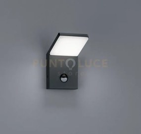 Pearl applique led alluminio con sensore grigio antracite cm.16x10 ...