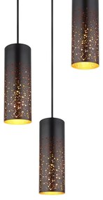 Globo 21005-3H - Lampadario a sospensione con filo CROCKY 3xE27/40W/230V