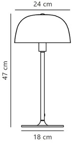 Nordlux - Lampada da tavolo CERA 1xE14/40W/230V oro
