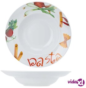 Cosy&Trendy Cosy & Trend Piatto per Pasta Deco 6pz 26,8 cm Multicolore