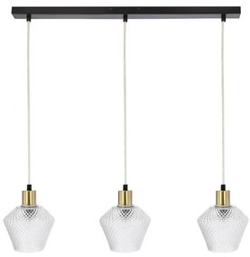 Lampadario a sospensione con filo GRENIKO 3xE14/40W/230V