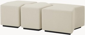 Set di 3 sgabelli componibili imbottiti Filbert