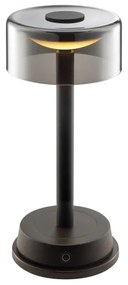 Brilliant - Lampada da tavolo LED RAZOR ricaricabile con dimmer e controllo touch LED/2,5W/5V 2700K IP44 nero