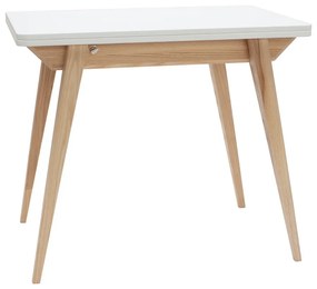 Tavolo da pranzo pieghevole con piano bianco 65x90 cm Envelope - Ragaba