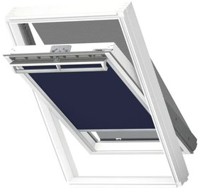 Tenda combinata per finestra da tetto isolante termico e oscurante, manuale VELUX DOP CK02 1100S L 55 x H 78 cm blu