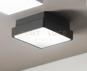 Picca plafoniera per esterni piccola antracite 1 luce attacco e2722...