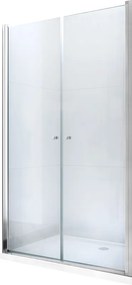 Mexen Texas porta doccia a battente 70 cm, trasparente, cromo - 880-070-000-01-00
