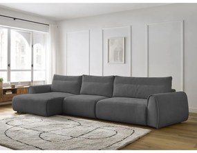 Divano angolare grigio Aden – Bobochic Paris