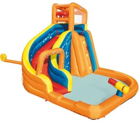 Bestway - gonfiabile piscina parco acquatico turbo splash 366 x 320 x 270 cm