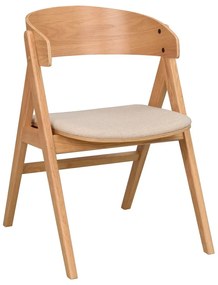 Set di 2 sedie da pranzo in colore naturale Waterton - Rowico